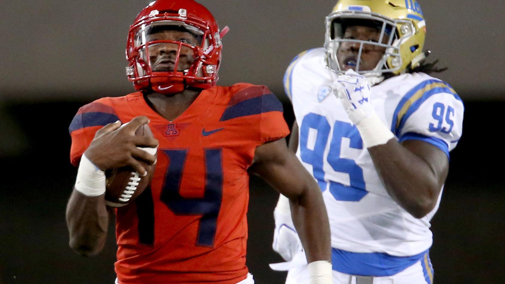 Greg Hansen: Khalil Tate is spectacular again, and suddenly anything is possible for Wildcats